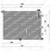 DELPHI TSP0225069 Condenser, air conditioning